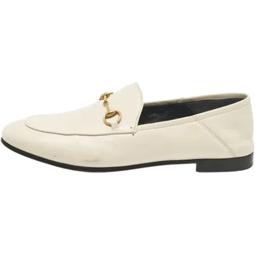 Pre-owned Leather flats , female, Sizes: 6 UK - Gucci Vintage - Modalova