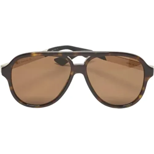 Pre-owned Acetate sunglasses , female, Sizes: ONE SIZE - Gucci Vintage - Modalova