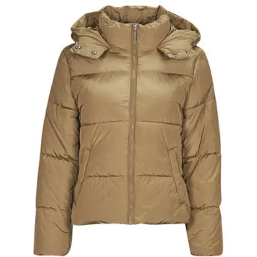 Taillierte Steppjacke Damen , Damen, Größe: M - Only - Modalova