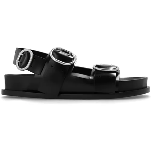 Ledersandalen , Damen, Größe: 36 EU - Jil Sander - Modalova