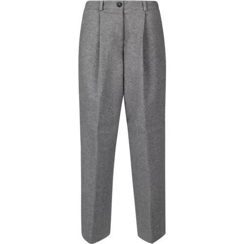 Schmale Passform Straight Leg Damen Hose , Damen, Größe: 2XS - RRD - Modalova