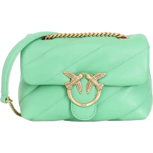 Mintgrüne Mini Love Bag Puff PINKO - pinko - Modalova