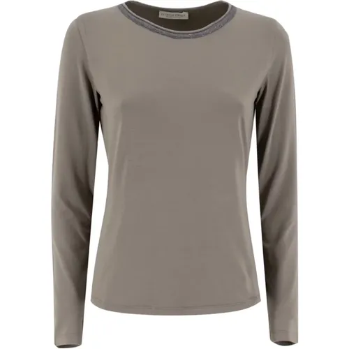 Sweater , female, Sizes: S, L - Le Tricot Perugia - Modalova