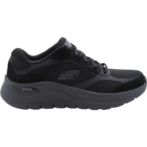 Casual Sneaker with Muntje Detailing , male, Sizes: 10 UK, 11 UK, 7 UK, 8 UK - Skechers - Modalova