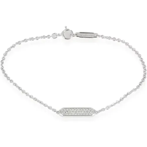 Pre-owned White Gold bracelets , female, Sizes: ONE SIZE - Tiffany & Co. Pre-owned - Modalova