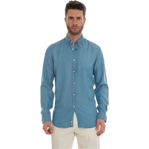 Elegant Classic Shirt , male, Sizes: 3XL, L, 2XL - Canali - Modalova