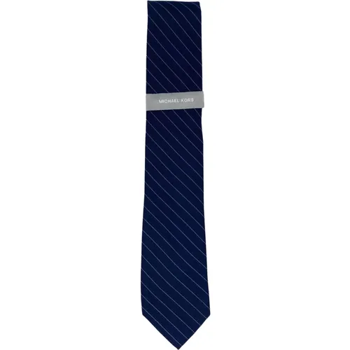 Elegant Silk Tie for Men , male, Sizes: ONE SIZE - Michael Kors - Modalova