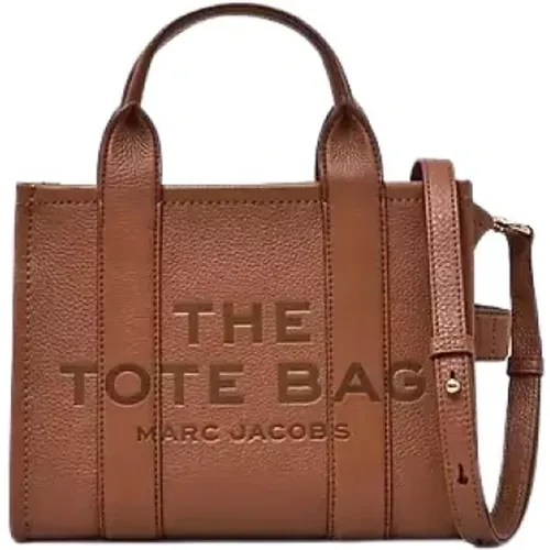 Arganöl Leder Tote Tasche , Damen, Größe: ONE Size - Marc Jacobs - Modalova