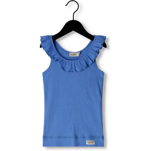 Blaue Mädchen Tops T-Shirts - MarMar Copenhagen - Modalova