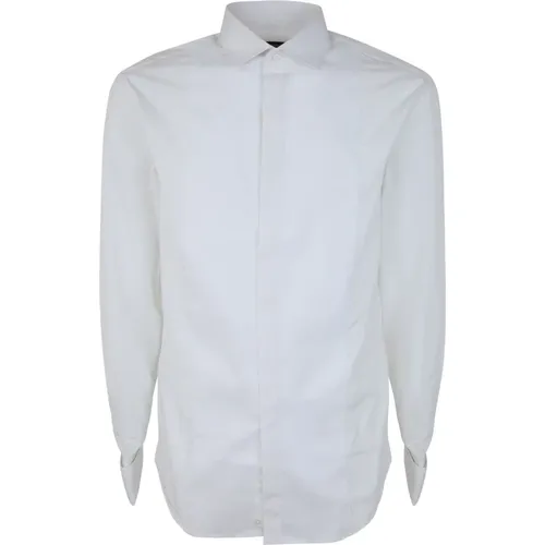 Classic Shirt , male, Sizes: 5XL, M, L - Emporio Armani - Modalova