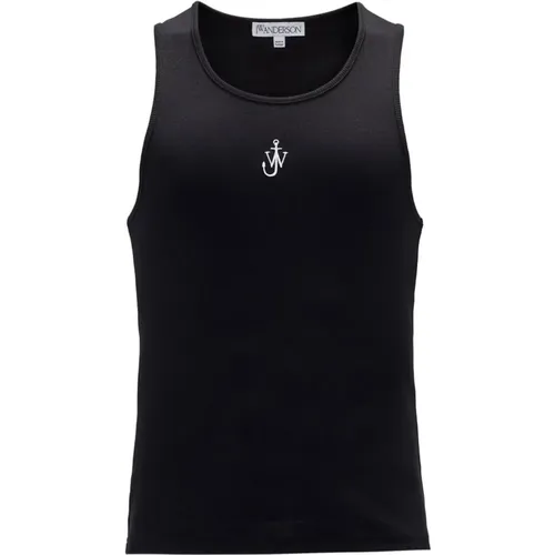 Schwarzes Anker Tank Top - JW Anderson - Modalova