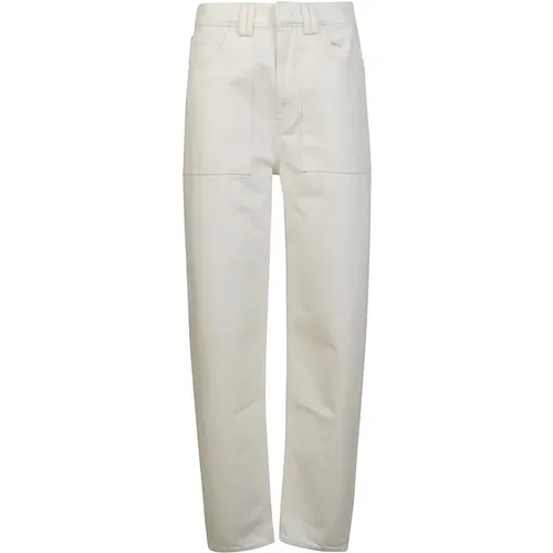 Stylische Suri Jeans mit Fatigue-Tasche , Damen, Größe: W26 - REV - Modalova
