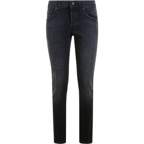 Low Waist Slim Fit Jeans Up168.Ds0255U , male, Sizes: W29, W30 - Dondup - Modalova