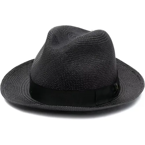 Stylischer Fedora Hut für Männer - Borsalino - Modalova