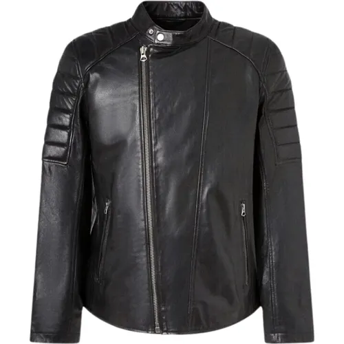 Biker Leather Jacket , male, Sizes: M - Pepe Jeans - Modalova