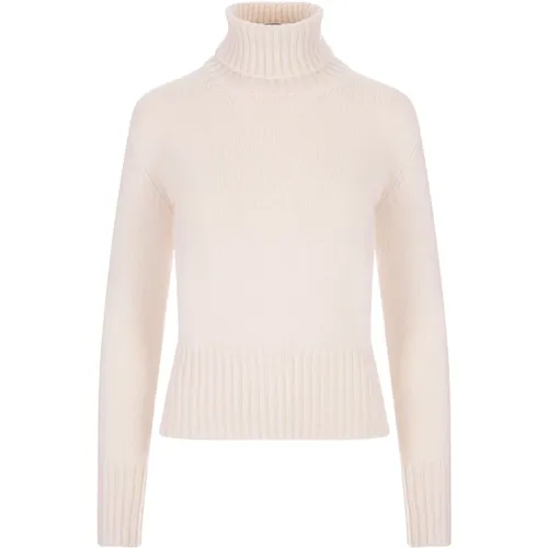 Cashmere Turtleneck Sweater , female, Sizes: M, S, XS - Fedeli - Modalova