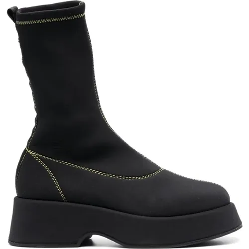 Boots , female, Sizes: 3 UK, 2 UK, 5 UK - Ganni - Modalova