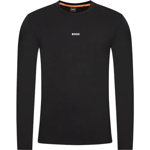 Long Sleeve T-Shirt , male, Sizes: L, 2XL, XL, S - Hugo Boss - Modalova