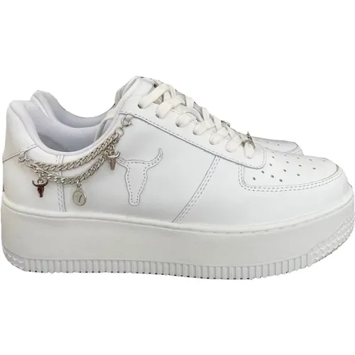Trendige weiße Sneaker - Windsor Smith - Modalova