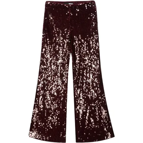 Zinfandel Sequins Niedrig geschnittene Hose - ROTATE Birger Christensen - Modalova