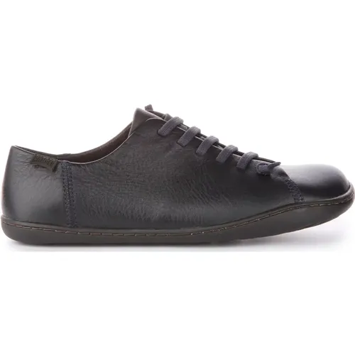Navy Leather Slip-On Shoes , male, Sizes: 8 UK, 9 UK, 10 UK - Camper - Modalova