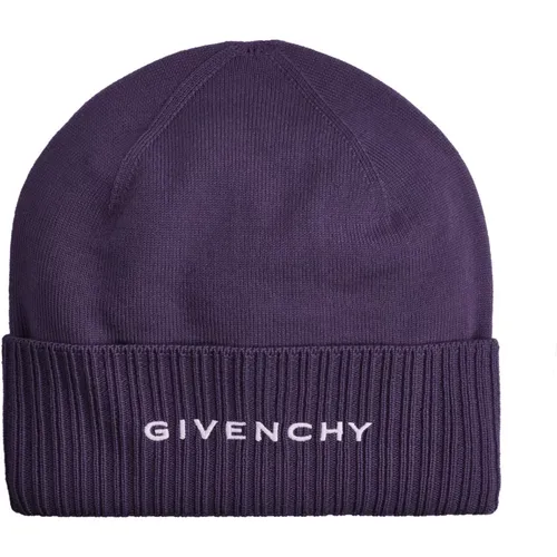 Wool Logo Hat , unisex, Sizes: ONE SIZE - Givenchy - Modalova