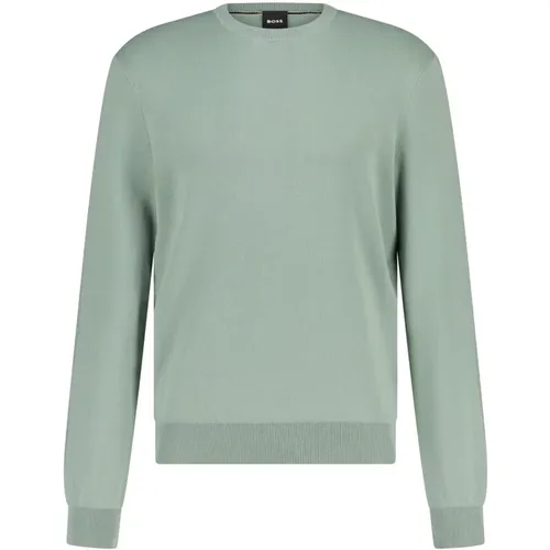 Feinstrick Pullover Regular-Fit Rundhals , Herren, Größe: 2XL - Hugo Boss - Modalova