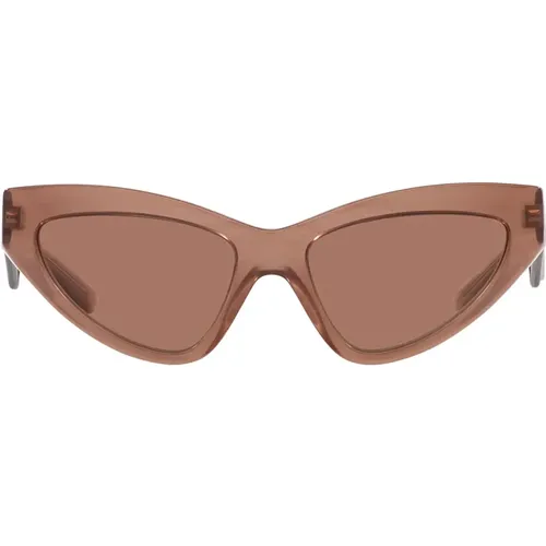 Zeitlose Cat-Eye Sonnenbrille , Damen, Größe: 55 MM - Dolce & Gabbana - Modalova