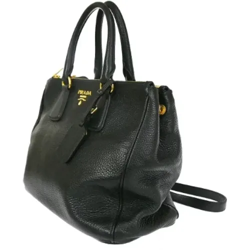 Pre-owned Leather handbags , ONE SIZE - Black - Modalova