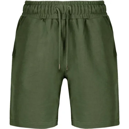 Cotton Fleece Bermuda Shorts , male, Sizes: L, 2XL, S, XL, M - BomBoogie - Modalova