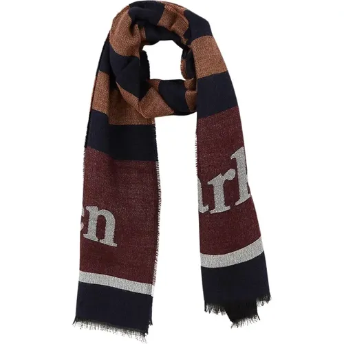 Bordeaux scarf , male, Sizes: ONE SIZE - Eden Park - Modalova