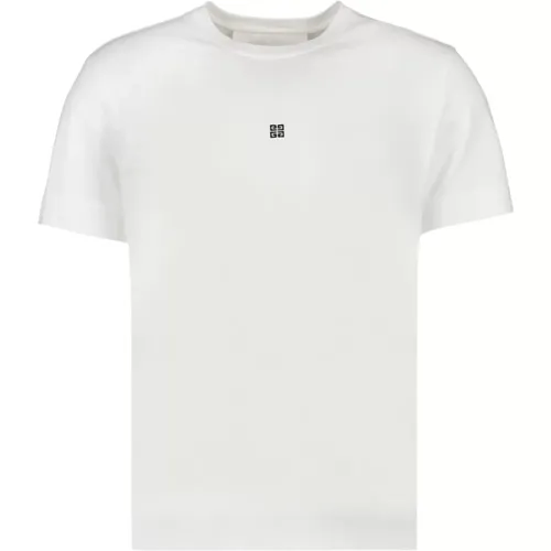 Weißes 4G T-Shirt , Herren, Größe: S - Givenchy - Modalova