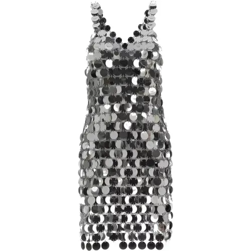 Sparkling Sequins Maxi Dress , female, Sizes: S - Paco Rabanne - Modalova