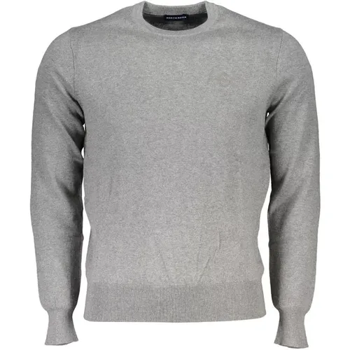 Nachhaltiger Luxus Langarm Pullover , Herren, Größe: XL - North Sails - Modalova