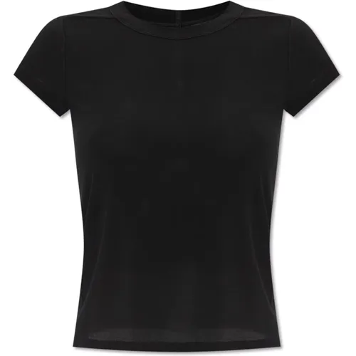 Gekürztes Level T-Shirt , Damen, Größe: L - Rick Owens - Modalova