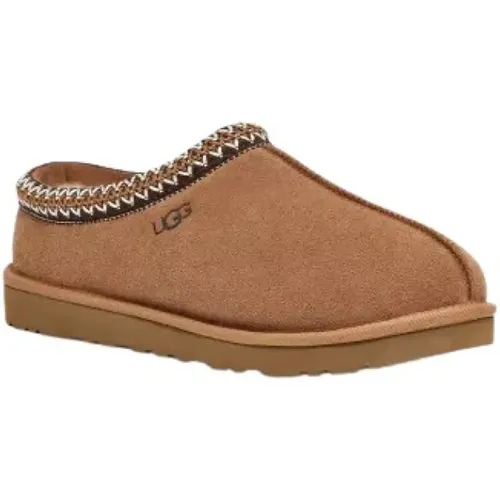 Chestnut Tasman Slippers , male, Sizes: 8 UK, 7 UK - Ugg - Modalova