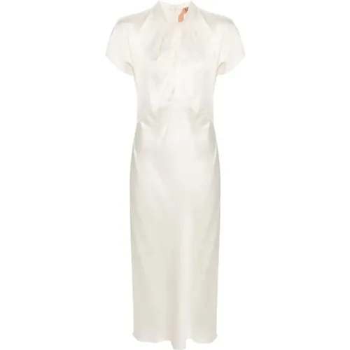 Fabric Dress , female, Sizes: L - N21 - Modalova