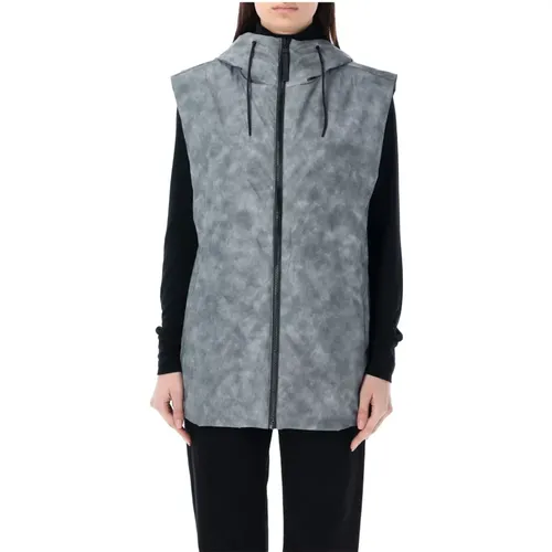 Unisex's Clothing Outerwear Distressed Grey Ss24 , female, Sizes: M - Rains - Modalova