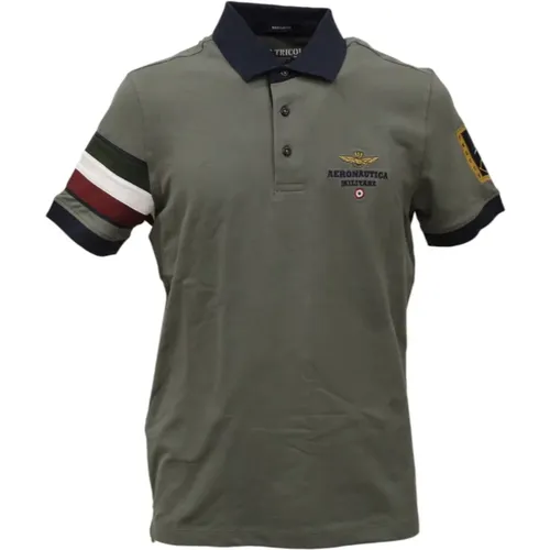 Short Sleeve Polo Shirt , male, Sizes: S - aeronautica militare - Modalova