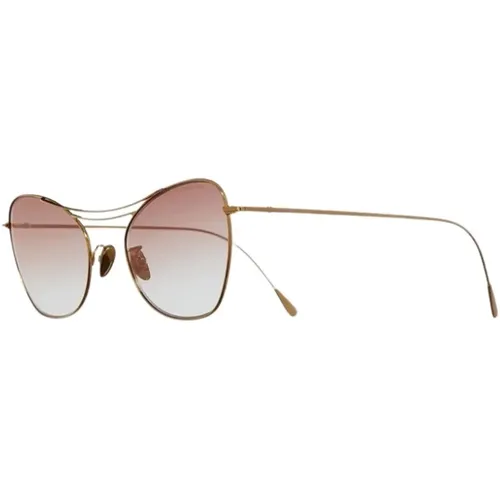 Retro Runde Sonnenbrille Schwarzer Rahmen , unisex, Größe: 53 MM - Cutler And Gross - Modalova