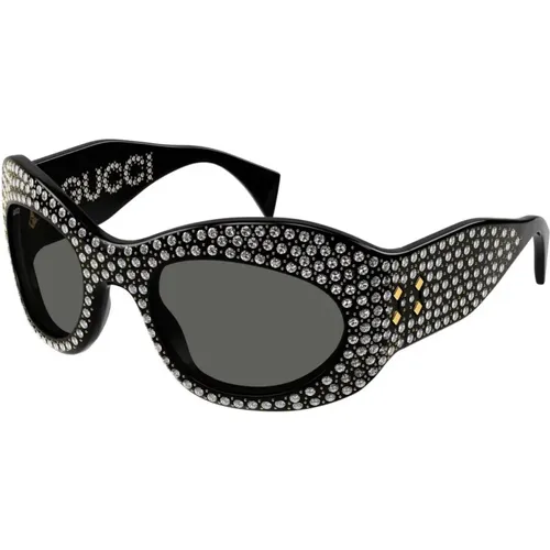Iconic Gg1463S Sunglasses , female, Sizes: 55 MM - Gucci - Modalova
