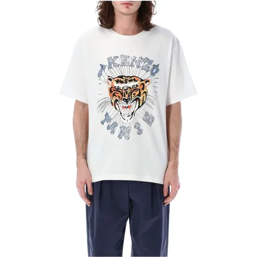 Mens Clothing T-Shirts Polos Ss24 , male, Sizes: S - Kenzo - Modalova