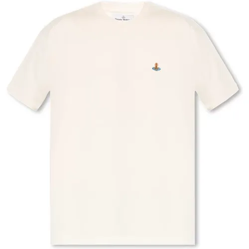 T-Shirt mit Logo , Herren, Größe: 3XL - Vivienne Westwood - Modalova