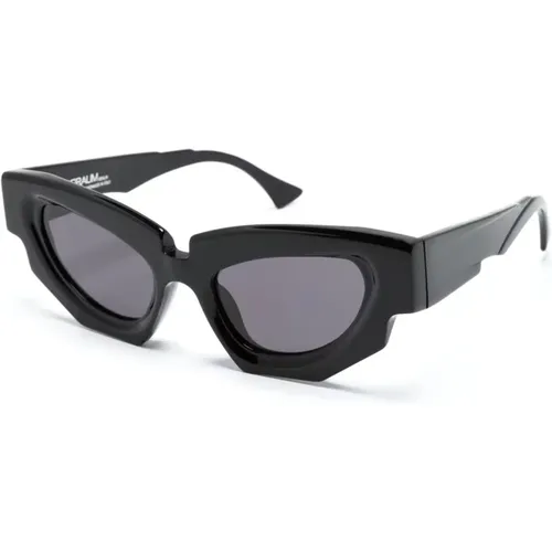 Butterfly Tinted Sunglasses , male, Sizes: ONE SIZE - Kuboraum - Modalova