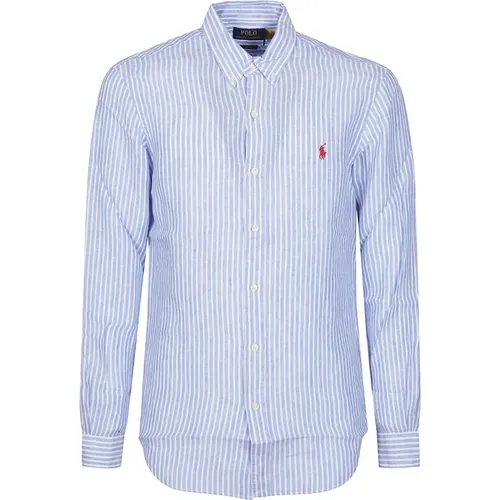Sporty Long Sleeve Shirt , male, Sizes: L - Ralph Lauren - Modalova