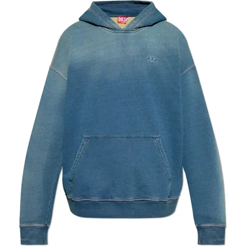 Sweatshirt S-Boxt-Hood-R6 , Herren, Größe: M - Diesel - Modalova