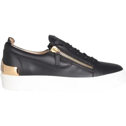 Frankie Sneakers , male, Sizes: 9 UK - giuseppe zanotti - Modalova