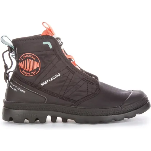 Black Travel Boots , male, Sizes: 10 1/2 UK, 4 UK, 6 UK, 7 UK - Palladium - Modalova