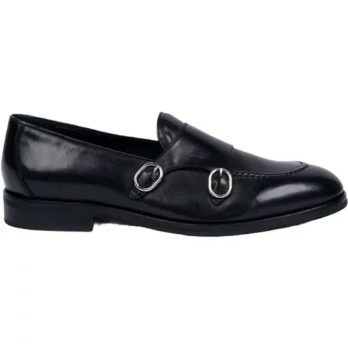 Loafers with Double Buckle , male, Sizes: 9 UK, 11 UK, 7 UK, 7 1/2 UK, 6 UK, 6 1/2 UK - Marechiaro 1962 - Modalova