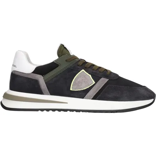 Niedrige Sneakers Tropez 2.1 Fluor , Herren, Größe: 44 EU - Philippe Model - Modalova